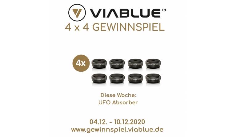 Viablue Viablue 4 x 4 Adventsgewinnspiel geht in die 2.Runde, Bild 1 HiFi Viablue 4 x 4 Adventsgewinnspiel geht in die 2.Runde - News, Bild 1