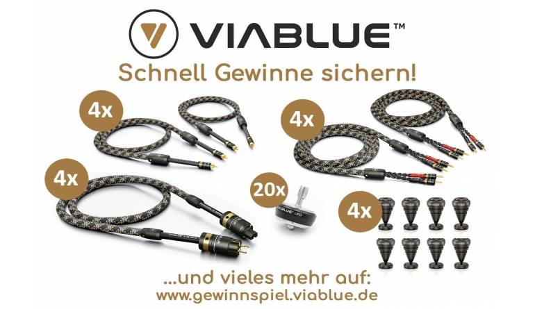Viablue VIABLUE™ Kabel und Gerätefüße vom Feinsten - 20 Jahre Jubiläumsgewinnspiel vom 21.11. - 21.12.2021, Bild 1 HiFi VIABLUE™ Kabel und Gerätefüße vom Feinsten - 20 Jahre Jubiläumsgewinnspiel vom 21.11. - 21.12.2021 - News, Bild 1
