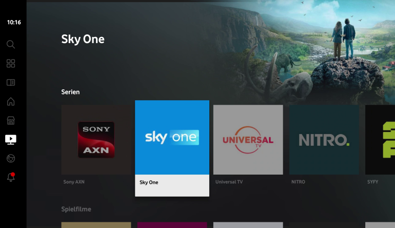 Marke: Vodafone Inhalte von Sky One ab sofort über GigaTV auch auf Abruf verfügbar, Bild 1 TV Inhalte von Sky One ab sofort über GigaTV auch auf Abruf verfügbar - News, Bild 1