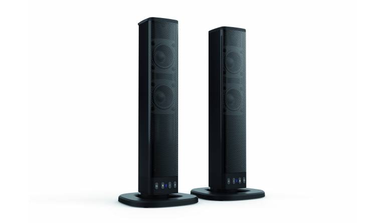 Heimkino Soundbar oder Einzellautsprecher: Xoro HSB 55 für Flat-TV und Smartphone - News, Bild 1