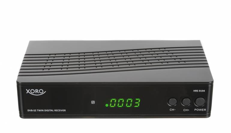Xoro Kompakter Sat-Receiver von Xoro mit Twin-Tuner und USB-Aufnahme, Bild 1 TV Kompakter Sat-Receiver von Xoro mit Twin-Tuner und USB-Aufnahme - News, Bild 1
