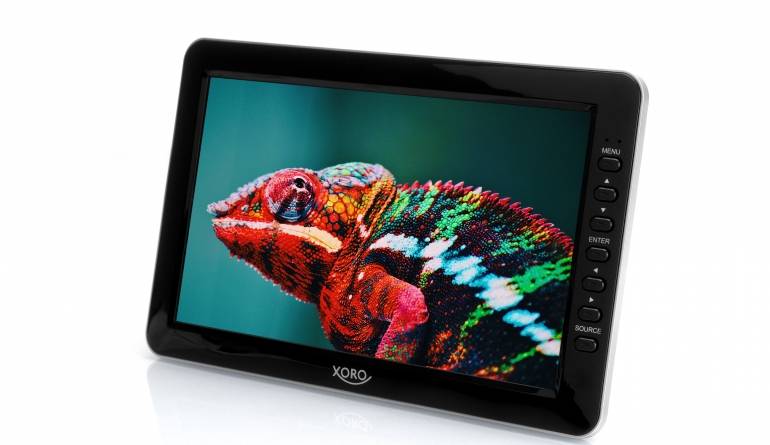 Xoro Portabler Fernseher von Xoro mit 10,1 Zoll großem Display und Aufnahme-Funktion, Bild 1 TV Portabler Fernseher von Xoro mit 10,1 Zoll großem Display und Aufnahme-Funktion - News, Bild 1