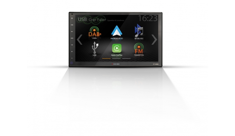 Car-Media 9/22,9-cm-Infotainer mit HD-Display (1280 x 720 Pixel) - News, Bild 1