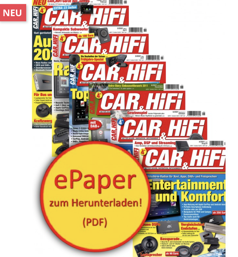 ePaper Jahres-Archive, z.B. Car & Hifi