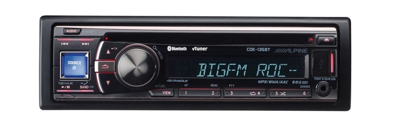 Serientest: Alpine CDE-135BT, Alpine CDE-136BT, Bild 2 1-DIN-Autoradios Alpine CDE-135BT, Alpine CDE-136BT im Test , Bild 2