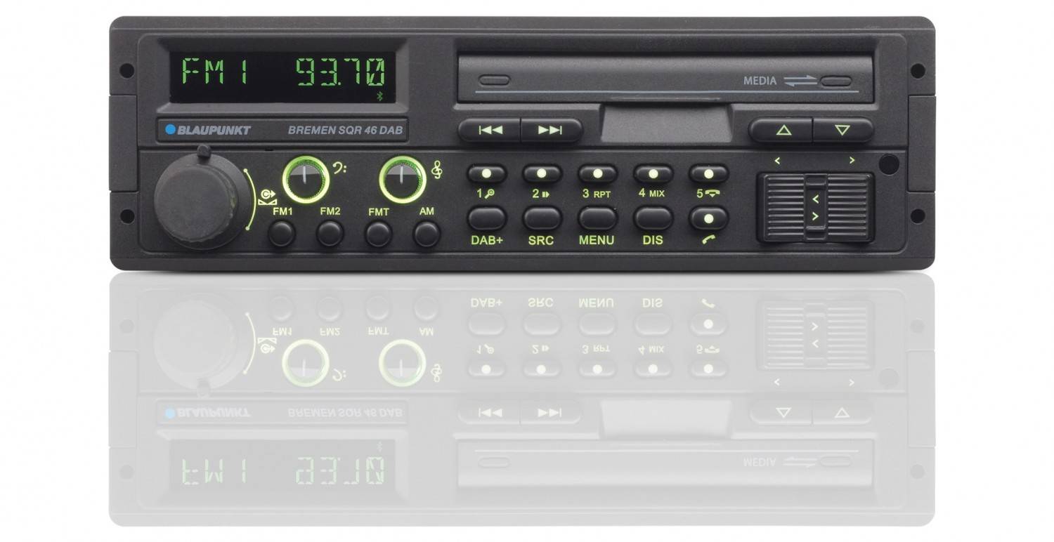 Test 1DINAutoradios Blaupunkt Bremen SQR 46 DAB befriedigend