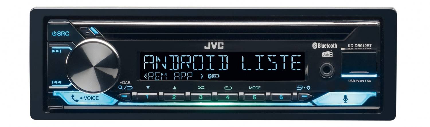 Autoradio mit Sprachassistent: JVC KD-DB912BT, Bild 6 1-DIN-Autoradios JVC KD-DB912BT im Test, Bild 6