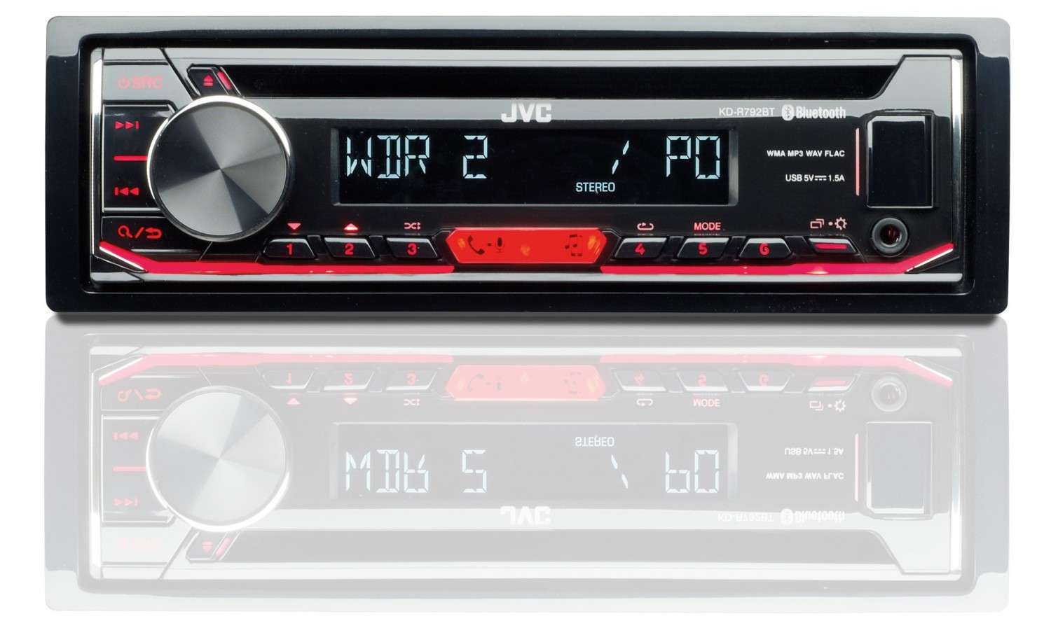 JVC KD-R792BT - Autoradio 1-DIN im Test - sehr gut 