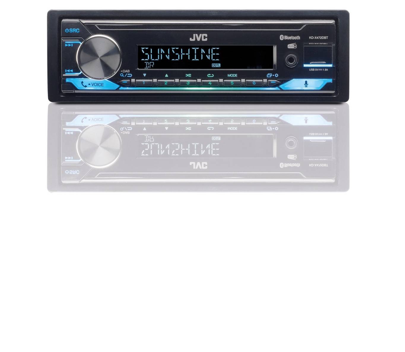 JVC KDT 402 Autoradio 1 DIN, 50 Watt