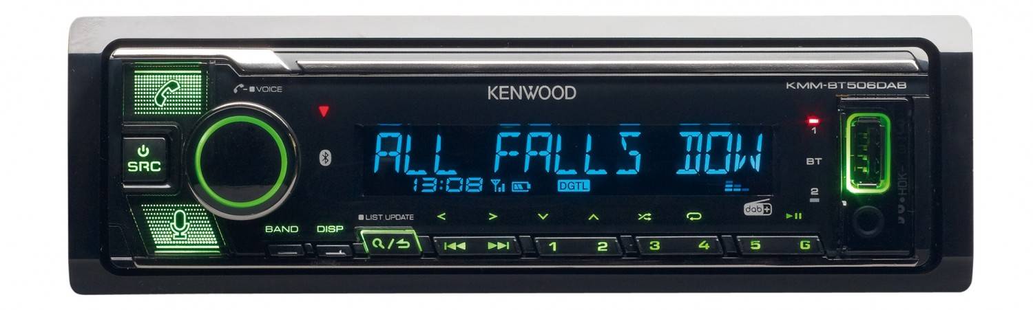 1-DIN-Autoradios Kenwood KMM-BT506DAB im Test, Bild 11
