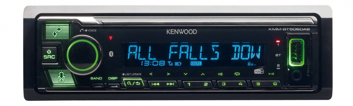 Alexa im Auto: Kenwood KMM-BT506DAB, Bild 11 1-DIN-Autoradios Kenwood KMM-BT506DAB im Test, Bild 11