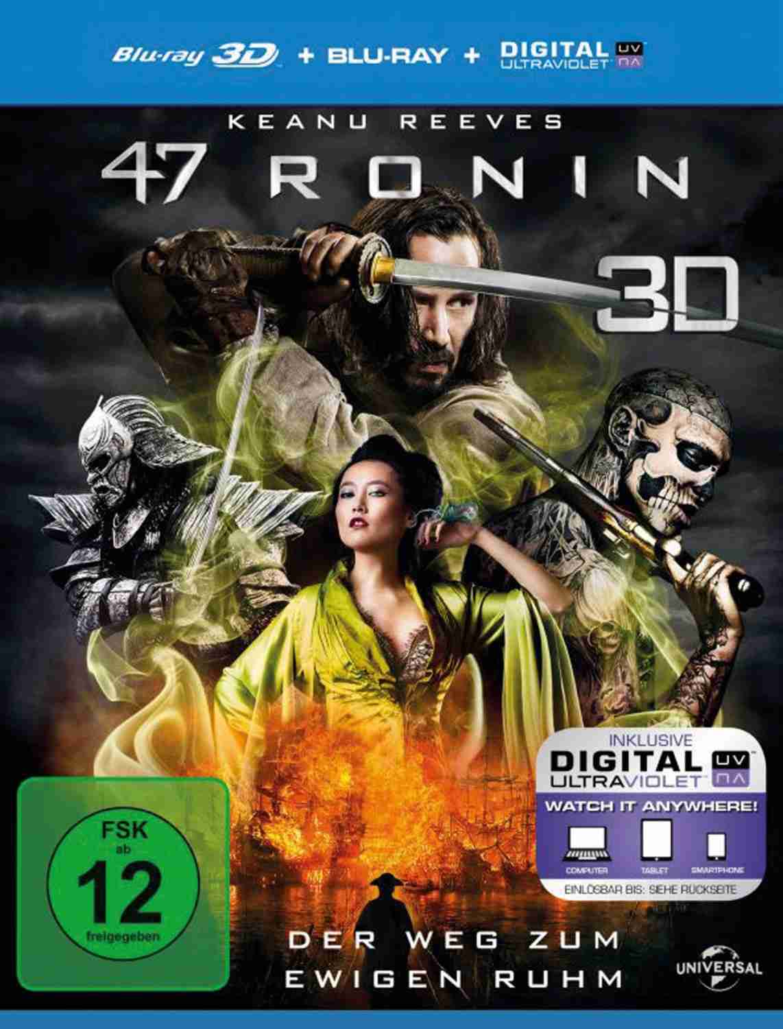 47 Ronin – Die Rache der Samurai: 47 Ronin – Die Rache der Samurai (Universal), Bild 1 Blu-ray Film 47 Ronin – Die Rache der Samurai (Universal) im Test, Bild 1