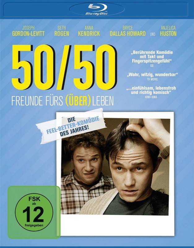 50/50 Freunde fürs Leben: 50/50 Freunde fürs Leben (Universum), Bild 1 Blu-ray Film 50/50 Freunde fürs Leben (Universum) im Test, Bild 1