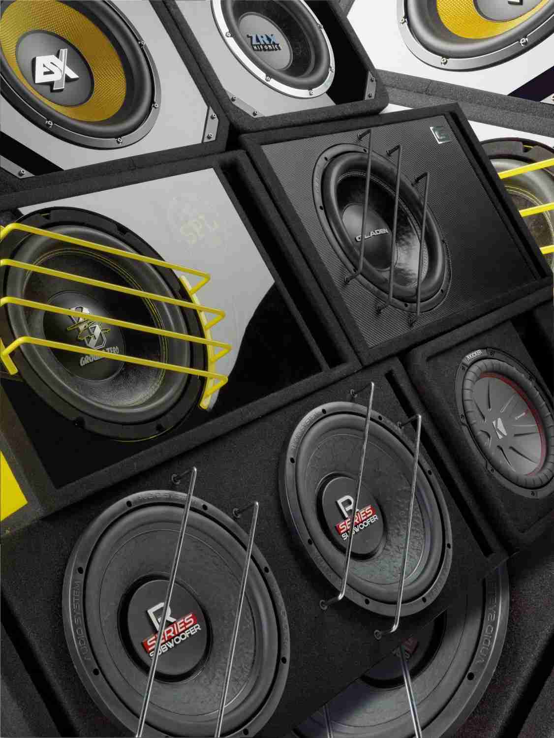 Test InCar Subwoofer Gehäuse Audio System R 12 BR2 Bildergalerie