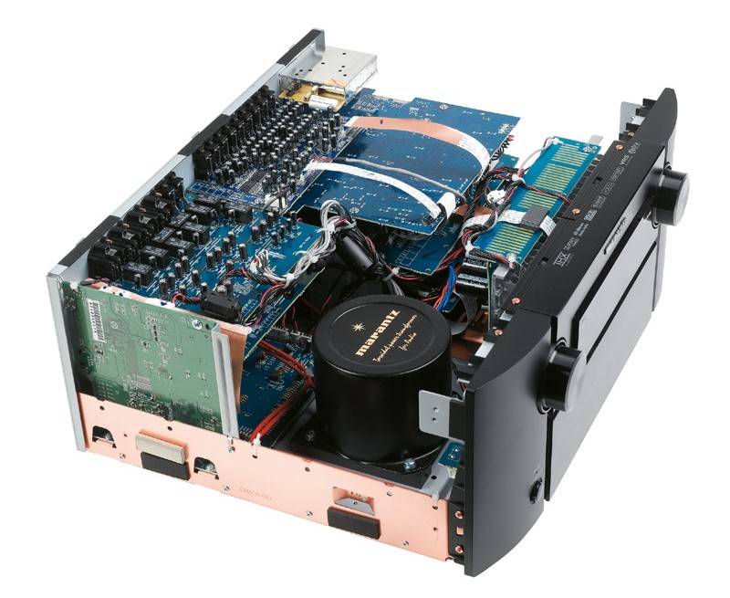 Moderne Zeiten: Marantz AV 8003 + MM 8003, Bild 11 AV-Receiver Marantz AV 8003 + MM 8003 im Test, Bild 11