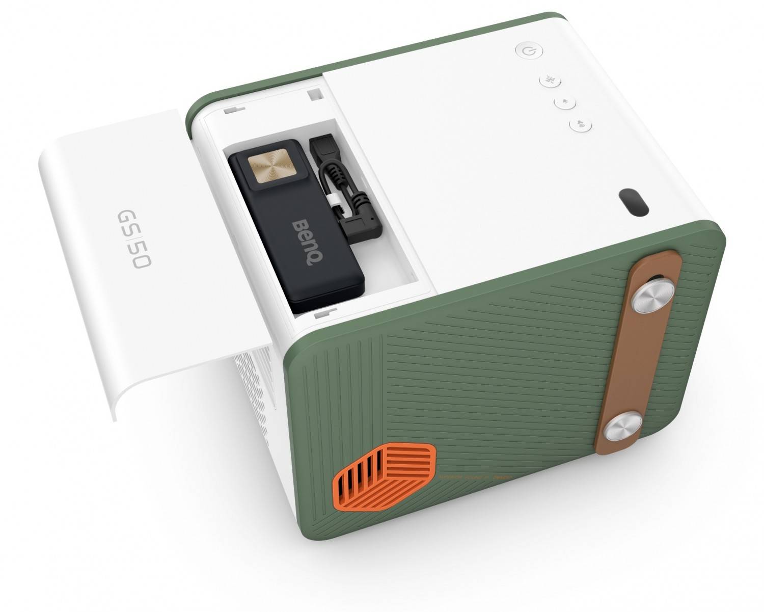 Stoßfest und wasserdicht: Der BenQ GS50 im Test: BenQ GS50, Bild 2 Beamer BenQ GS50 im Test, Bild 2