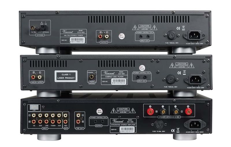 Systemtest: Vincent CD-400, Vincent SV-400, Vincent STU-400, Bild 3 CD-Player Vincent CD-400, Vincent SV-400, Vincent STU-400 im Test , Bild 3