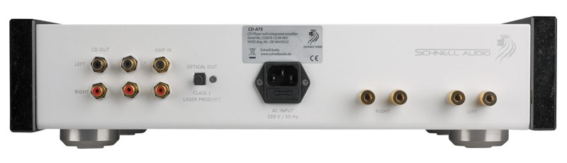 Systemtest: Schnell Audio Brubeck + EPX, Schnell Audio CD-A75, Bild 7 Lautsprecher Stereo Schnell Audio Brubeck + EPX, Schnell Audio CD-A75 im Test , Bild 7