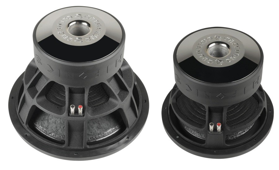 Serientest: Hifonics CX12D2, Hifonics CX15D2, Bild 3 Car-Hifi Subwoofer Chassis Hifonics CX12D2, Hifonics CX15D2 im Test , Bild 3