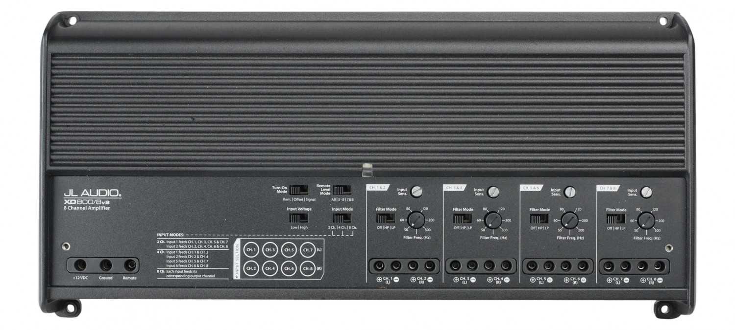 Serientest: JL Audio XD1000/1v2, JL Audio XD800/8v2, Bild 5 Car-HiFi Endstufe Mono JL Audio XD1000/1v2, JL Audio XD800/8v2 im Test , Bild 5