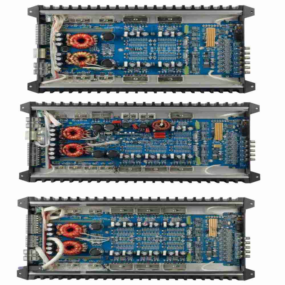 Serientest: Hifonics TRX4004 DSP, Hifonics TRX5005 DSP, Hifonics TRX6006 DSP, Bild 2 Car-HiFi Endstufe 4-Kanal Hifonics TRX4004 DSP, Hifonics TRX5005 DSP, Hifonics TRX6006 DSP im Test , Bild 2