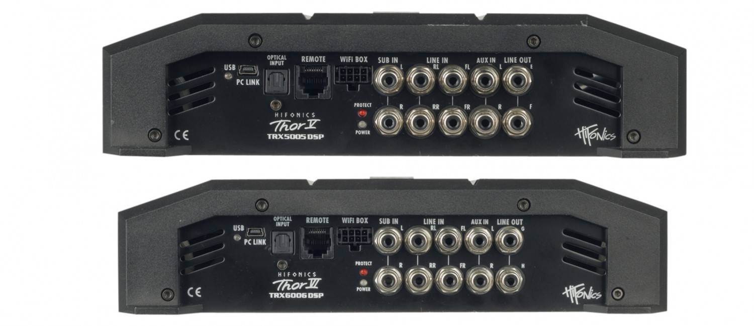 Serientest: Hifonics TRX4004 DSP, Hifonics TRX5005 DSP, Hifonics TRX6006 DSP, Bild 3 Car-HiFi Endstufe 4-Kanal Hifonics TRX4004 DSP, Hifonics TRX5005 DSP, Hifonics TRX6006 DSP im Test , Bild 3