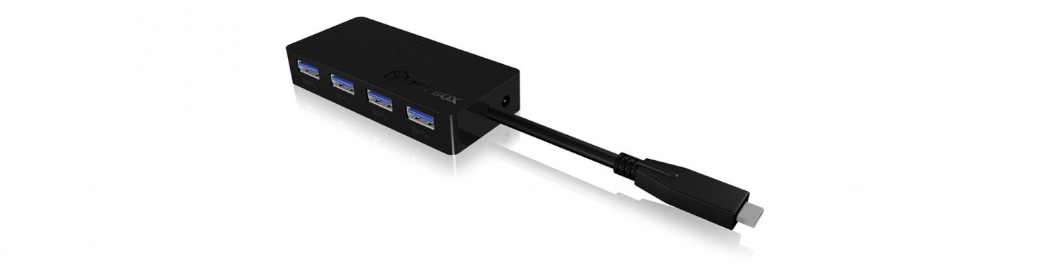 Serientest: Icybox IB-AC6402 4-Port USB 3.0 Hub und Ständer, Icybox IB-AC6403-C 4-Port USB 3.0 HUB mit Typ C, Bild 2 Zubehör Tablet und Smartphone Icybox IB-AC6402 4-Port USB 3.0 Hub und Ständer, Icybox IB-AC6403-C 4-Port USB 3.0 HUB mit Typ C im Test , Bild 2