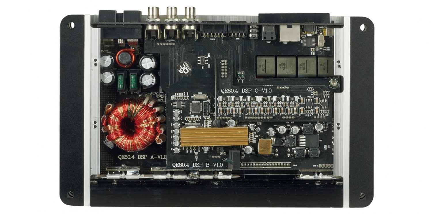 Serientest: ESX QE80.4 DSP, ESX QE80.6 DSP, ESX QE80.8 DSP, Bild 7 Car-HiFi Endstufe 4-Kanal ESX QE80.4 DSP, ESX QE80.6 DSP, ESX QE80.8 DSP im Test , Bild 7