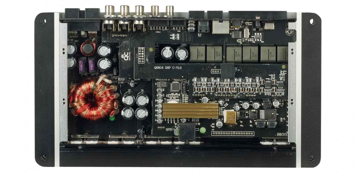 Serientest: ESX QE80.4 DSP, ESX QE80.6 DSP, ESX QE80.8 DSP, Bild 6 Car-HiFi Endstufe 4-Kanal ESX QE80.4 DSP, ESX QE80.6 DSP, ESX QE80.8 DSP im Test , Bild 6