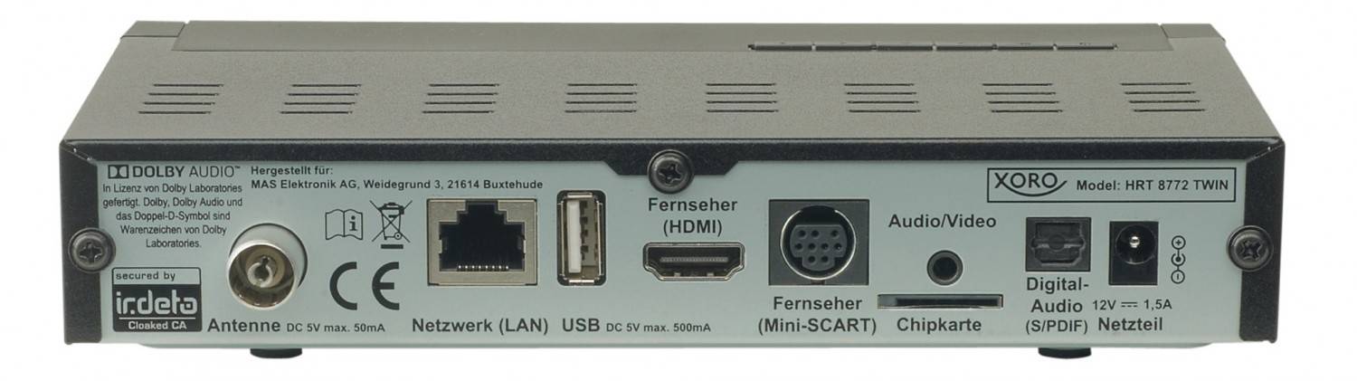 Serientest: Xoro HRT 8730, Xoro HRT 8770 TWIN, Xoro HRT 8772 TWIN, Bild 5 DVB-T Receiver ohne Festplatte Xoro HRT 8730, Xoro HRT 8770 TWIN, Xoro HRT 8772 TWIN im Test , Bild 5