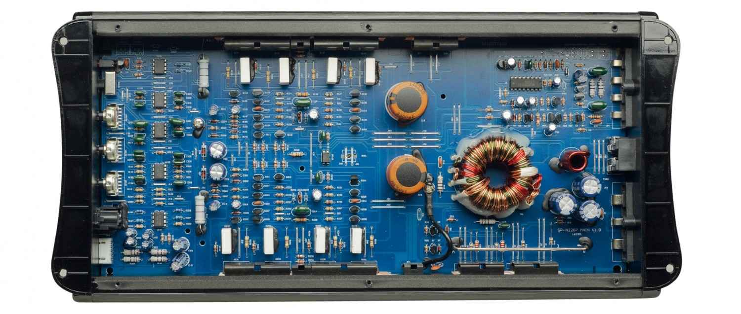 Serientest: Spectron SP-N1507, Spectron SP-N2207, Spectron SP-N4107, Bild 7 Car-HiFi Endstufe Mono Spectron SP-N1507, Spectron SP-N2207, Spectron SP-N4107 im Test , Bild 7