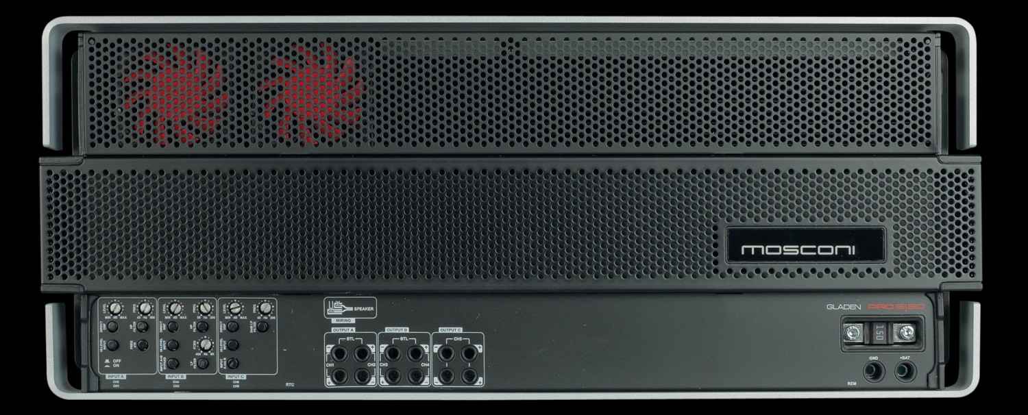 Serientest: Mosconi Gladen PRO 4/10, Mosconi Gladen PRO 5/30, Bild 3 Car-HiFi Endstufe 4-Kanal Mosconi Gladen PRO 4/10, Mosconi Gladen PRO 5/30 im Test , Bild 3