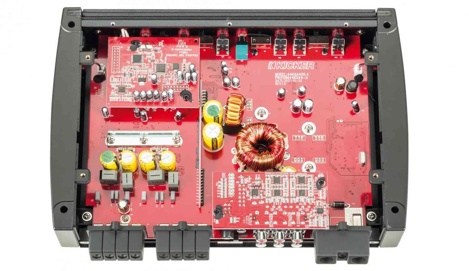 Serientest: Kicker KXA1200.1, Kicker KXA400.4, Kicker KXA800.5, Bild 16 Car-HiFi Endstufe Mono Kicker KXA1200.1, Kicker KXA400.4, Kicker KXA800.5 im Test , Bild 16