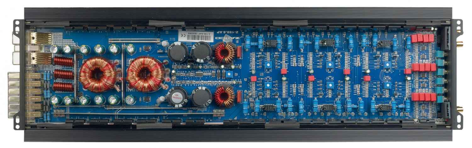 Serientest: Zapco Z-400.2 AP, Zapco Z-150.6 AP, Bild 2 Car-HiFi Endstufe 2-Kanal Zapco Z-400.2 AP, Zapco Z-150.6 AP im Test , Bild 2