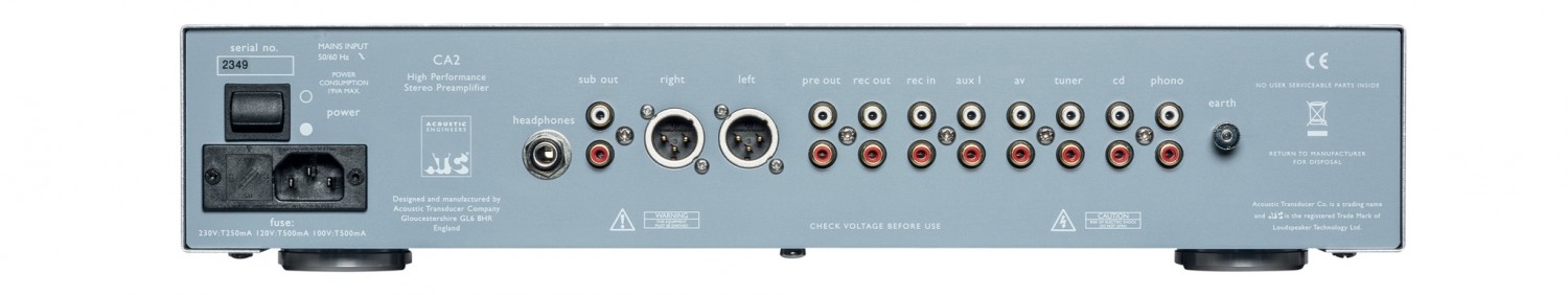 Serientest: ATC CA2 mk II, ATC P2, ATC SCM40, Bild 3 Stereovorstufen ATC CA2 mk II, ATC P2, ATC SCM40 im Test , Bild 3