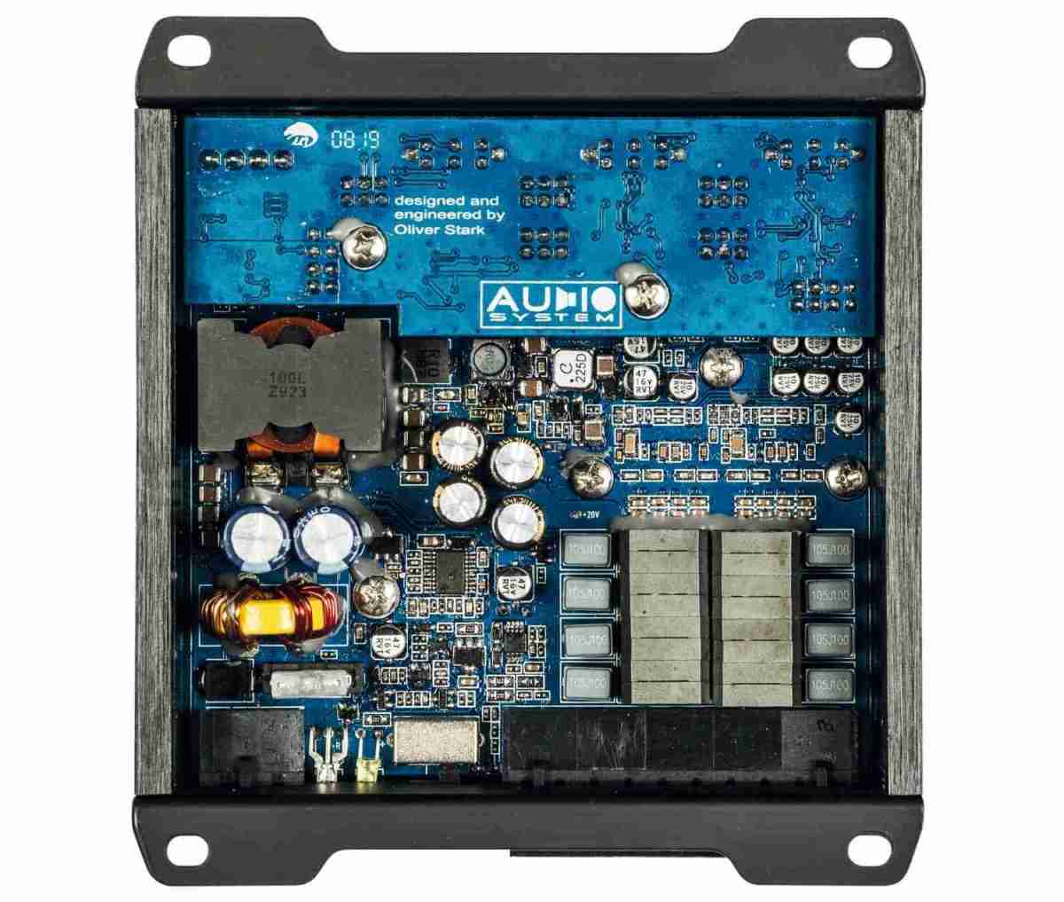 Serientest: Audio System M-300.1 MD, Audio System M-100.2 MD, Audio System M-50.4 MD, Bild 4 Car-HiFi Endstufe Mono Audio System M-300.1 MD, Audio System M-100.2 MD, Audio System M-50.4 MD im Test , Bild 4
