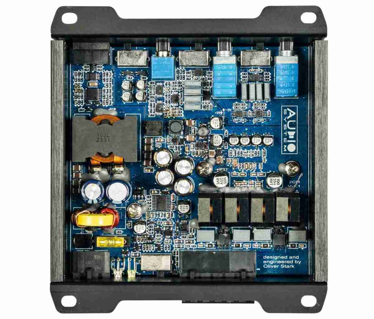 Serientest: Audio System M-300.1 MD, Audio System M-100.2 MD, Audio System M-50.4 MD, Bild 5 Car-HiFi Endstufe Mono Audio System M-300.1 MD, Audio System M-100.2 MD, Audio System M-50.4 MD im Test , Bild 5