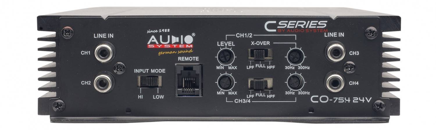 Car-HiFi Endstufe Mono Audio System CO-700.1 D 24V, Audio System CO-70.4 24V im Test , Bild 5