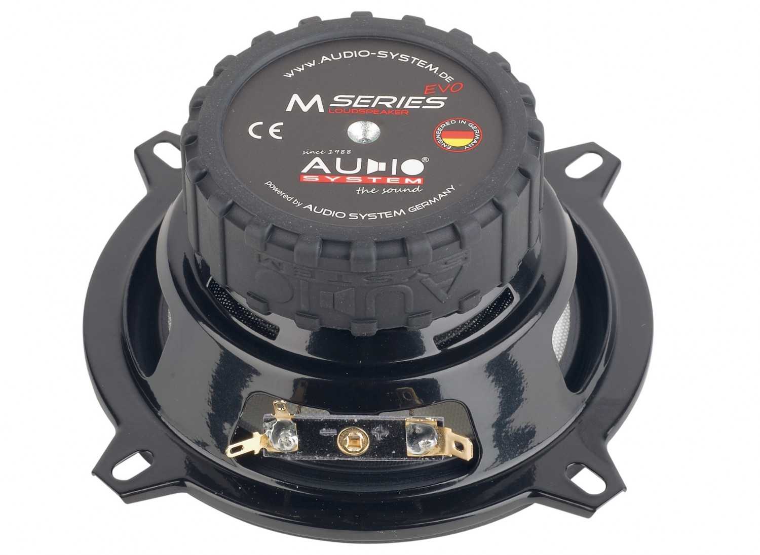 Serientest: Audio System M 100 Evo2, Audio System M 130 Evo2, Bild 3 Car-HiFi Lautsprecher Audio System M 100 Evo2, Audio System M 130 Evo2 im Test , Bild 3