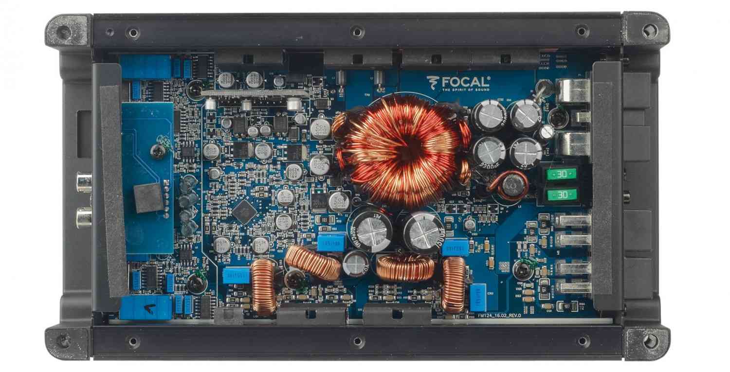 Serientest: Focal (Car) FPX 1.1000, Focal (Car) FPX 4.800, Focal (Car) FPX 5.1200, Bild 2 Car-HiFi Endstufe Mono Focal (Car) FPX 1.1000, Focal (Car) FPX 4.800, Focal (Car) FPX 5.1200 im Test , Bild 2