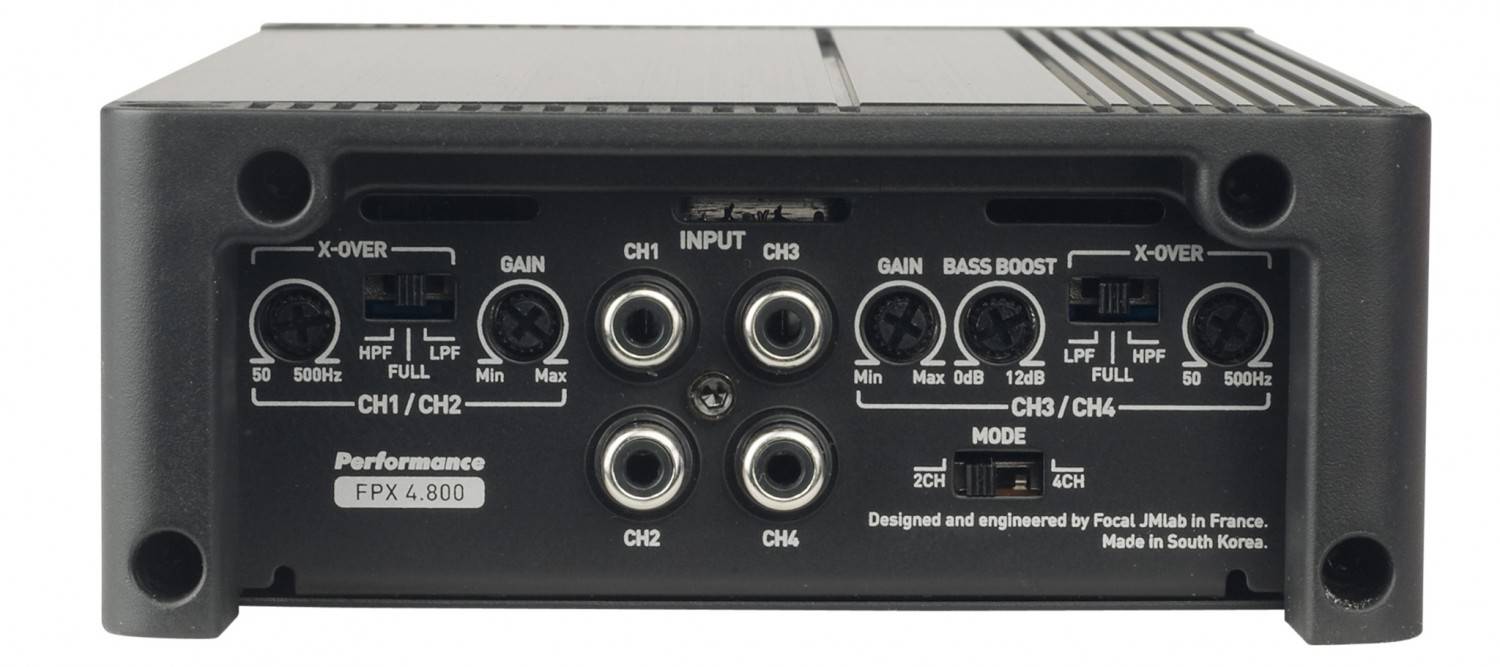 Serientest: Focal (Car) FPX 1.1000, Focal (Car) FPX 4.800, Focal (Car) FPX 5.1200, Bild 6 Car-HiFi Endstufe Mono Focal (Car) FPX 1.1000, Focal (Car) FPX 4.800, Focal (Car) FPX 5.1200 im Test , Bild 6