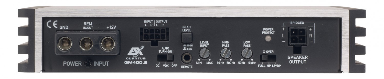 Serientest: ESX QM400.1, ESX QM400.2, ESX QM400.4, Bild 6 Car-HiFi Endstufe Mono ESX QM400.1, ESX QM400.2, ESX QM400.4 im Test , Bild 6