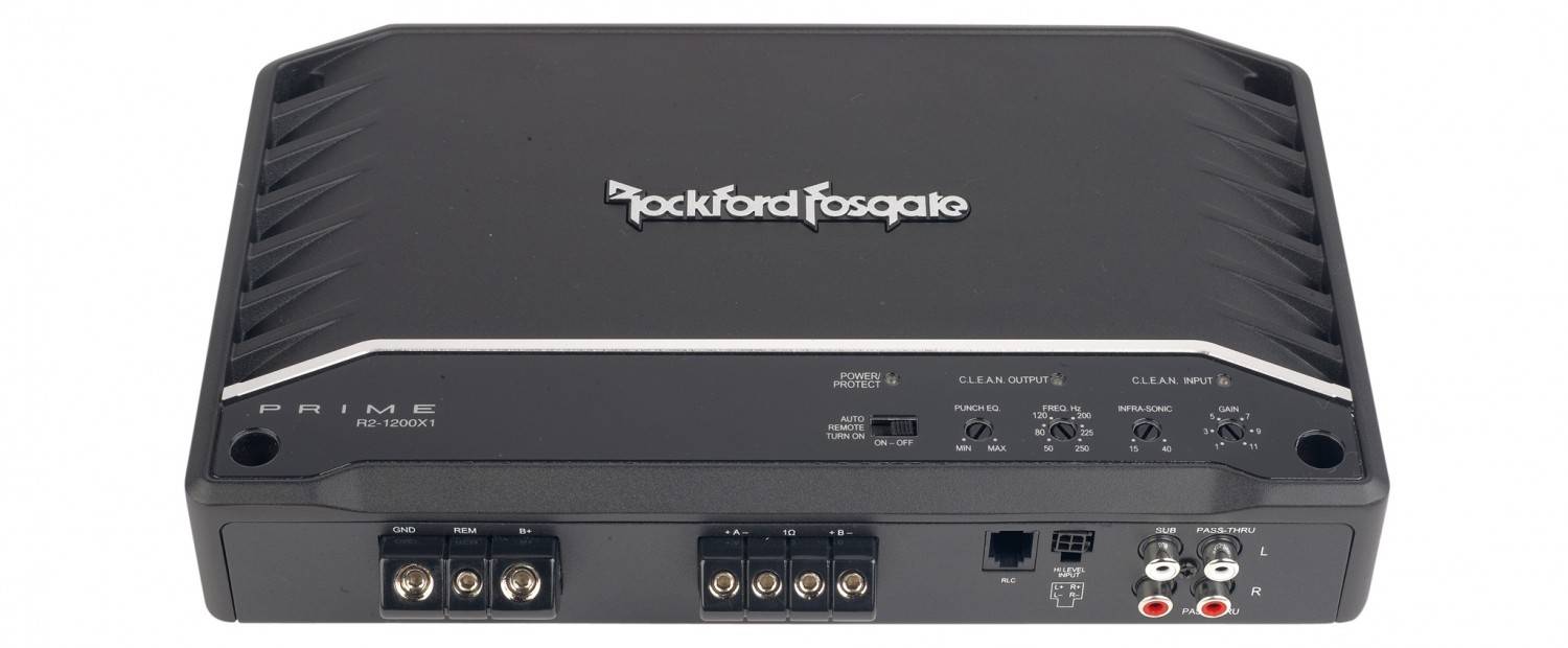 Serientest: rockford fosgate R2-500X1, rockford fosgate R2-1200X1, rockford fosgate R2-500X4, Bild 4 Car-HiFi Endstufe Mono rockford fosgate R2-500X1, rockford fosgate R2-1200X1, rockford fosgate R2-500X4 im Test , Bild 4