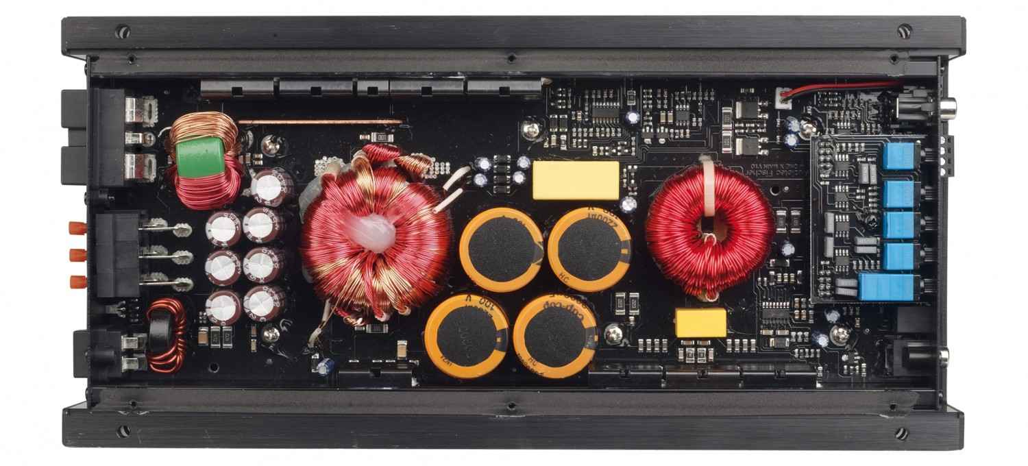 Serientest: Helix M ONE X, Helix M FOUR DSP, Bild 12 Car-HiFi Endstufe Mono Helix M ONE X, Helix M FOUR DSP im Test , Bild 12