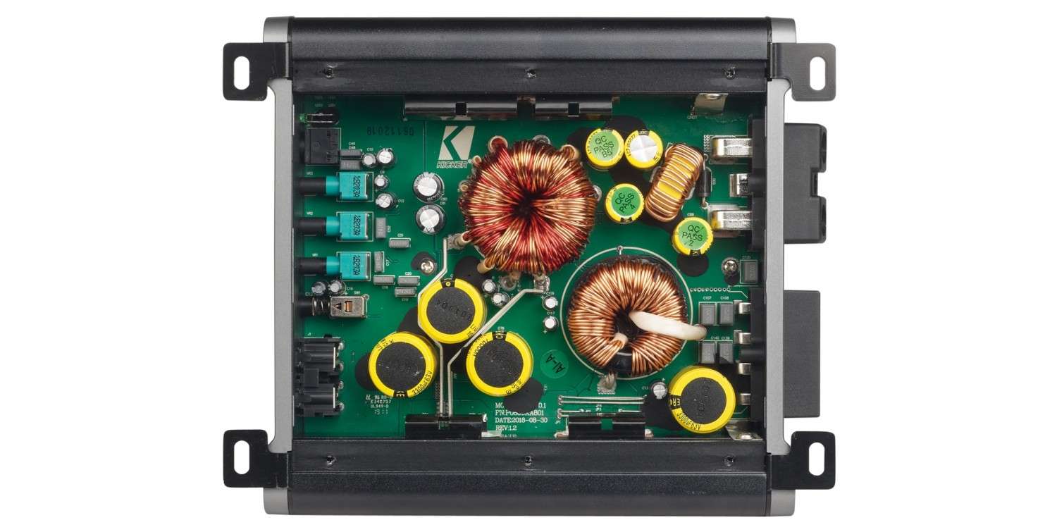 Serientest: Kicker CXA400.1, Kicker CXA800.1, Kicker CXA1200.1, Bild 2 Car-HiFi Endstufe Mono Kicker CXA400.1, Kicker CXA800.1, Kicker CXA1200.1 im Test , Bild 2