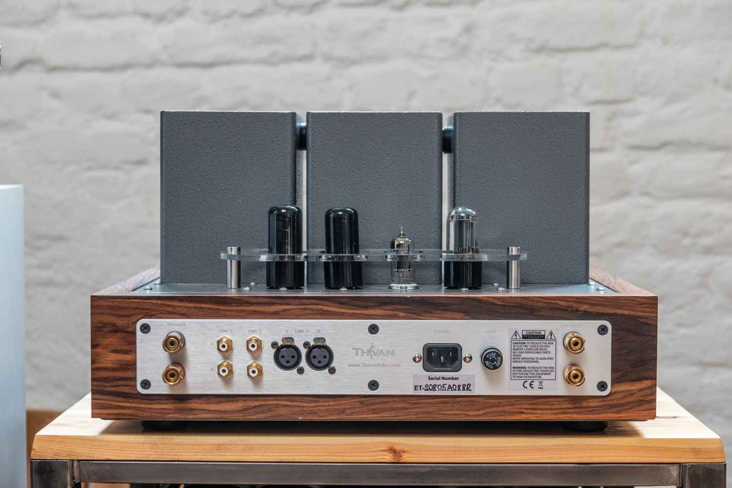 Systemtest: Thivan Labs Lion 805, Thivan Labs S-5, Thivan Labs Grand Horn, Bild 3 Röhrenverstärker Thivan Labs Lion 805, Thivan Labs S-5, Thivan Labs Grand Horn im Test , Bild 3