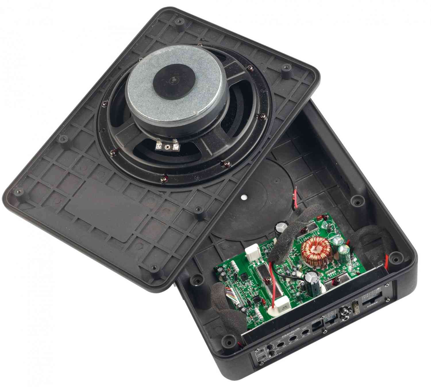Serientest: Audio System US 08 Passive, Audio System US 08 Active 24V, Bild 3 In-Car Subwoofer Gehäuse Audio System US 08 Passive, Audio System US 08 Active 24V im Test , Bild 3
