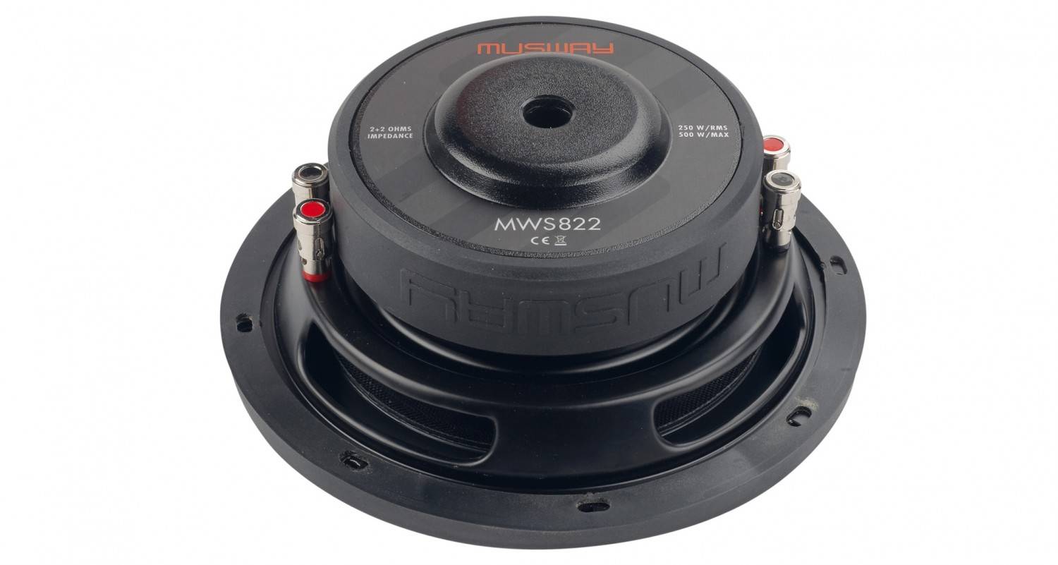 In-Car Subwoofer Chassis Musway MWS822, Musway MWS1022 im Test , Bild 5