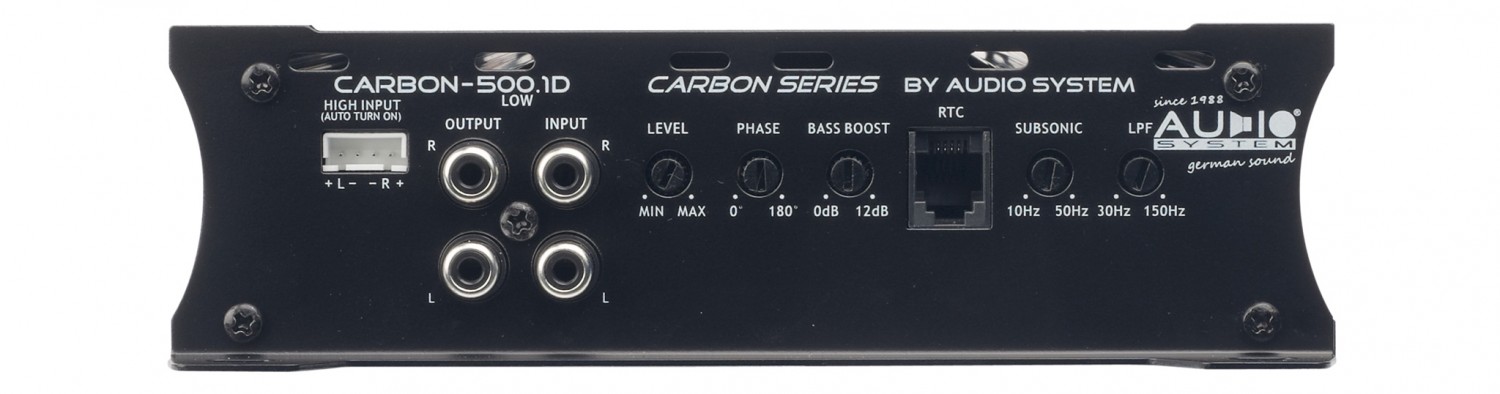 Serientest: Audio System Carbon-500.1D, Audio System Carbon-240.4, Bild 5 In-Car Endstufe Mono Audio System Carbon-500.1D, Audio System Carbon-240.4 im Test , Bild 5