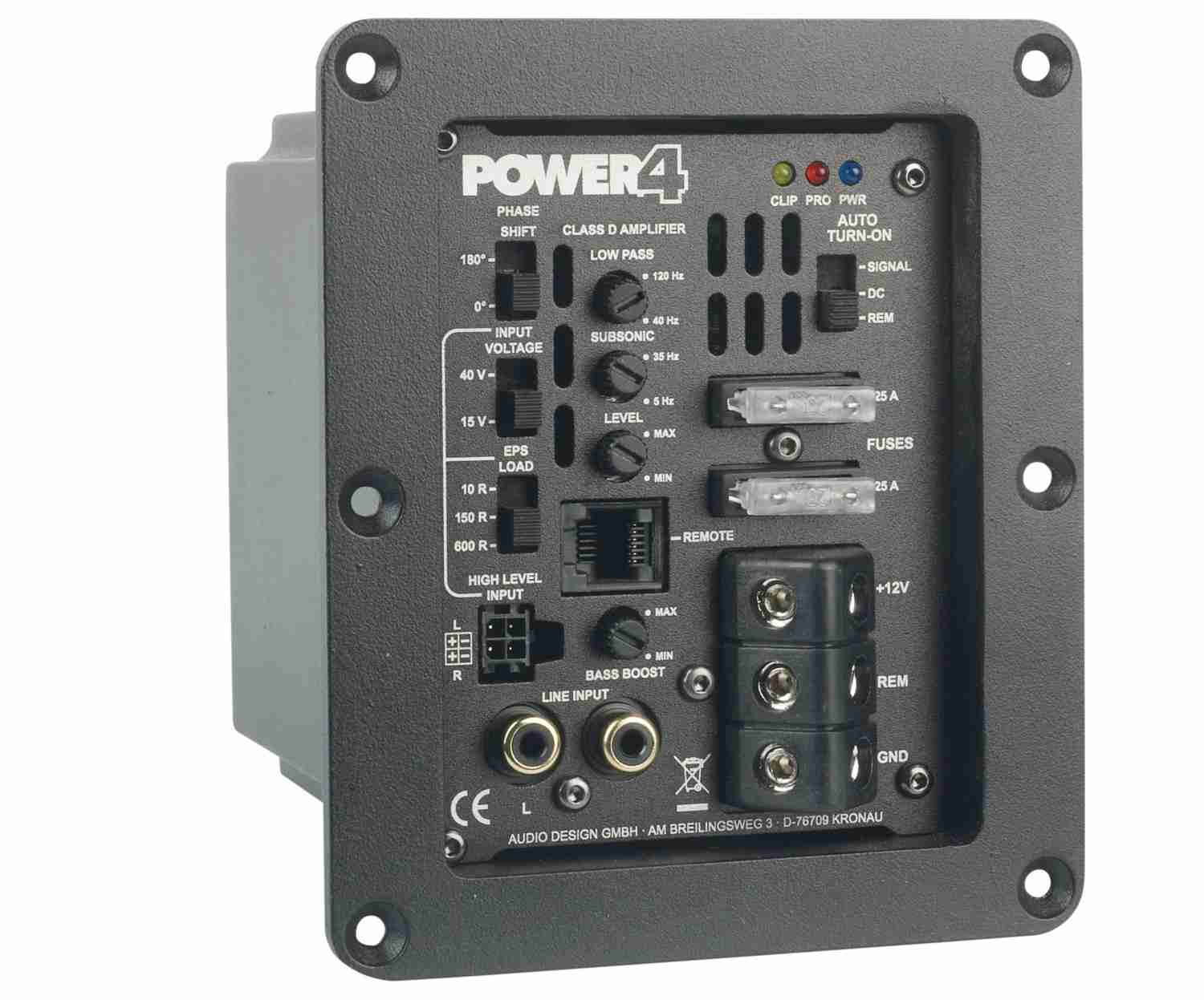 Serientest: Power 2, Power 4, Bild 2 In-Car Endstufe Mono Power 2, Power 4 im Test , Bild 2